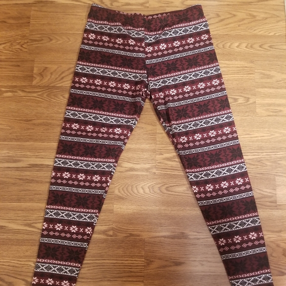 Faded Glory Christmas Leggings - Picture 1 of 1